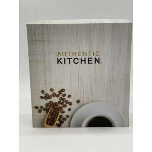 Authentic Kitchen French Press With 2 Double Wall Glasses New In The Box